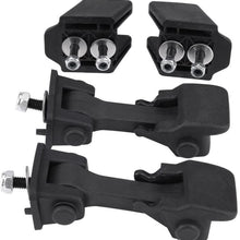 Hood Latch for Jeep Wrangler,2 Set Hood Latch Safety Catches & Brackets for JK 2007-2016 55395653AF Sport Utility 2-Door/4-Door