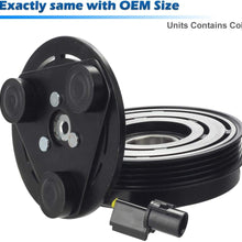 AUTEX AC A/C Compressor Clutch Coil Assembly Kit 977013E200 57190 977013E200RU Compatible with Sorento 2003 2004 2005 2006 V6 3.5L