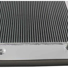OzCoolingParts 67-72 Chevy & GMC C/K/P Series Radiator, 3 Row Core Aluminum Radiator For 1967-1972 1968 1969 70 71 Chevy Blazer C10 C20 C30 K15 K20 K30 P10 P20 P30 Pickup Truck L6 V8 Gas