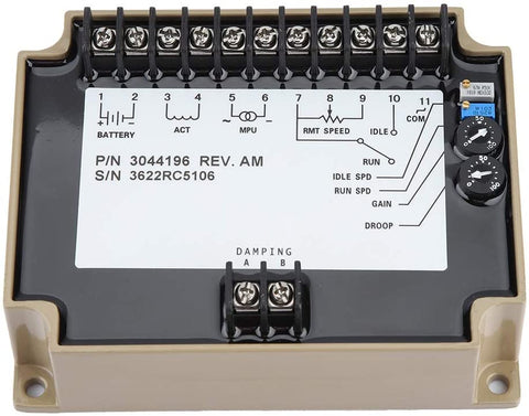 Generator Speed Controller, Electronic Engine Speed Controller Governor 3044196 Generator Speed Control Board, 1KHz~6.5khz