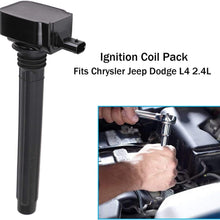 Ignition Coil UF751 4 Pack UF754 Ignition Coil Pack Compatible with Chrysler 200 Jeep Renegade Jeep Cherokee Renegade Fiat Dodge L4 2.4L 68242286AA, 68080580AB, B224, 0221504050