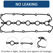 X AUTOHAUX 07K103469L Car Engine Valve Cover Replacement for Volkswagen Jetta 2005-2014 2.5L