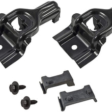 1983-1993 Mustang 5.0 Radiator Upper Mounting Brackets with Rubber Insulators