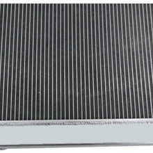 OzCoolingParts 4 Row Core All Aluminum Radiator for 1965-1967 66 Pontiac LeMans/Tempest, GTO(66mm Core)