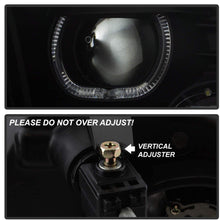 Spyder Pro-Jh-Dr09-Cfb-Bk - Black Halo Projector Headlights With Parking Lends