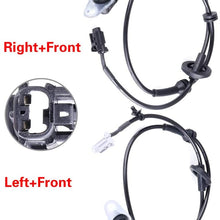 ZENITHIKE ABS Wheel Speed Sensor Left & Right & Front ALS347 Compatible with 2004-2008 Nissan Maxima