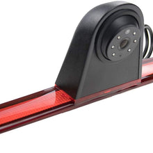 Misayaee HD 720p Third Roof top Mount Brake lamp Camera 3rd Brake Light Rear View Backup Camera for Transporter MB Mercedes Sprinter W906 2007-2018/VW Crafter Truck Vans 2007-2016