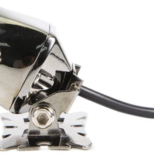 Car Front Bumper Camera Blind Spot Free, Stainless Chrome Silver Metal Shell, High Definition with No Parking Guide Lines, Wide Viewing Angle Non-Mirror Image Forward View - Free 6M 20FT Wiring Cables