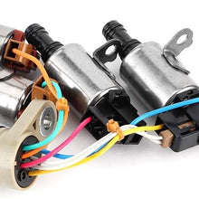 Qiilu Transmission Solenoid Valve Kit, Transmission Solenoid Kit Fit for Honda Accord/Acura/CR-V/Element 28500-PRP-004