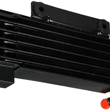 YHMTIVTU Motorcycle Oil Cooler Radiator Fits for Harley Touring FLTRX FLHR FLHX 2009-2016