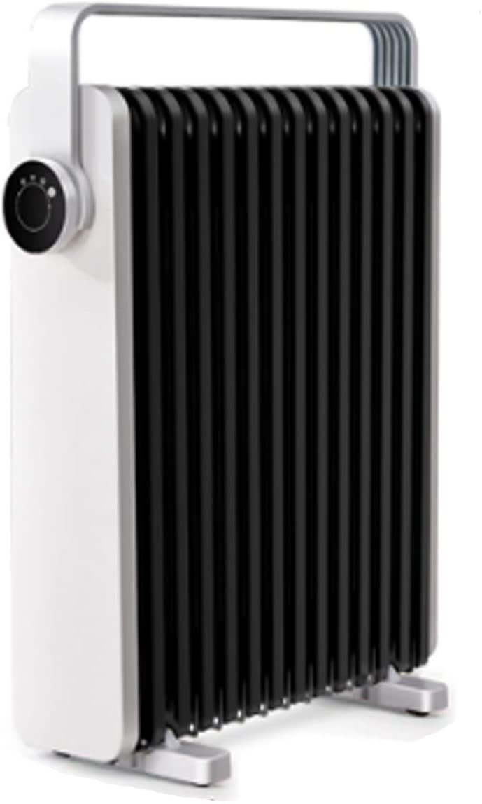 LYYAN 2200W Oil-Cooled Heater Fast Heating Three-Speed Adjustable Household Energy-Saving Electric Heater (Black)