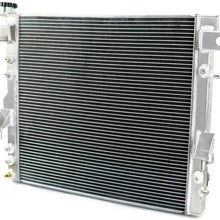 OzCoolingParts Pro All Aluminum Radiator for 2007-2017 08 09 10 11 12 13 14 15 16 Jeep Wrangler JK 3.6L 3.8L V6 Engine