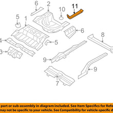 HYUNDAI Genuine 65535-3L100 Towing Hook Bracket Assembly, Rear