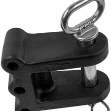 BulletProof Hitches 2-Tang Clevis with 1" Pin for Towing with Drawbar Systems, Pintle Systems, Farm Equipment (Rated 20,000 lbs)
