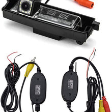 aSATAH 2.4G Wireless Car Rear View Camera for Toyota RAV4 RAV-4 RAV 4 / Toyota Vanguard 2006~2012 &Vehicle Camera Waterproof and Shockproof Reversing Backup Camera (12 LED)