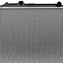 Scitoo Radiator New Plastic 1 Row Aluminum fit 1996-2002 Toyota 4Runner V6 3.4L