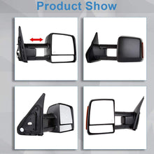 ECCPP Towing Mirrors for 07-14 for Toyota for Tundra Pickup Truck Power Towing Heat Signal Side Mirrors Pair