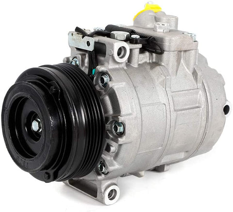 A/C Compressor, Air Conditioner Compressor, AC Compressor & A/C Clutch for 03-06 BMW X5 3.0L V6 CO 10837C 64526918000