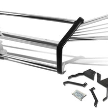 Replacement for RX330 / RX350 / RX400h Front Bumper Protector Brush Grille Guard (Black)