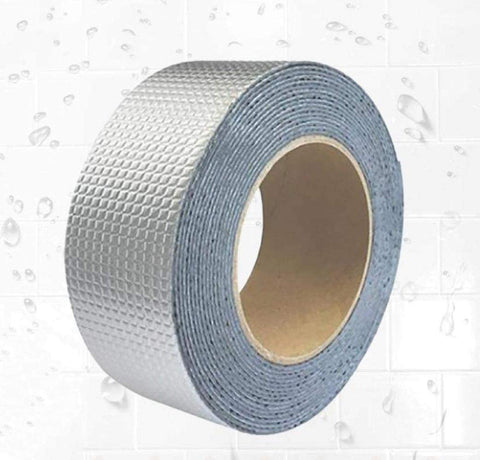 Flex Flexible Butyl All Weather Patch and Shield Repair Tape,for Roof,RV Repair, Window, Boat Sealing, Glass and EDPM Rubber Roof Patching, 1.5 mm10 cm34 m