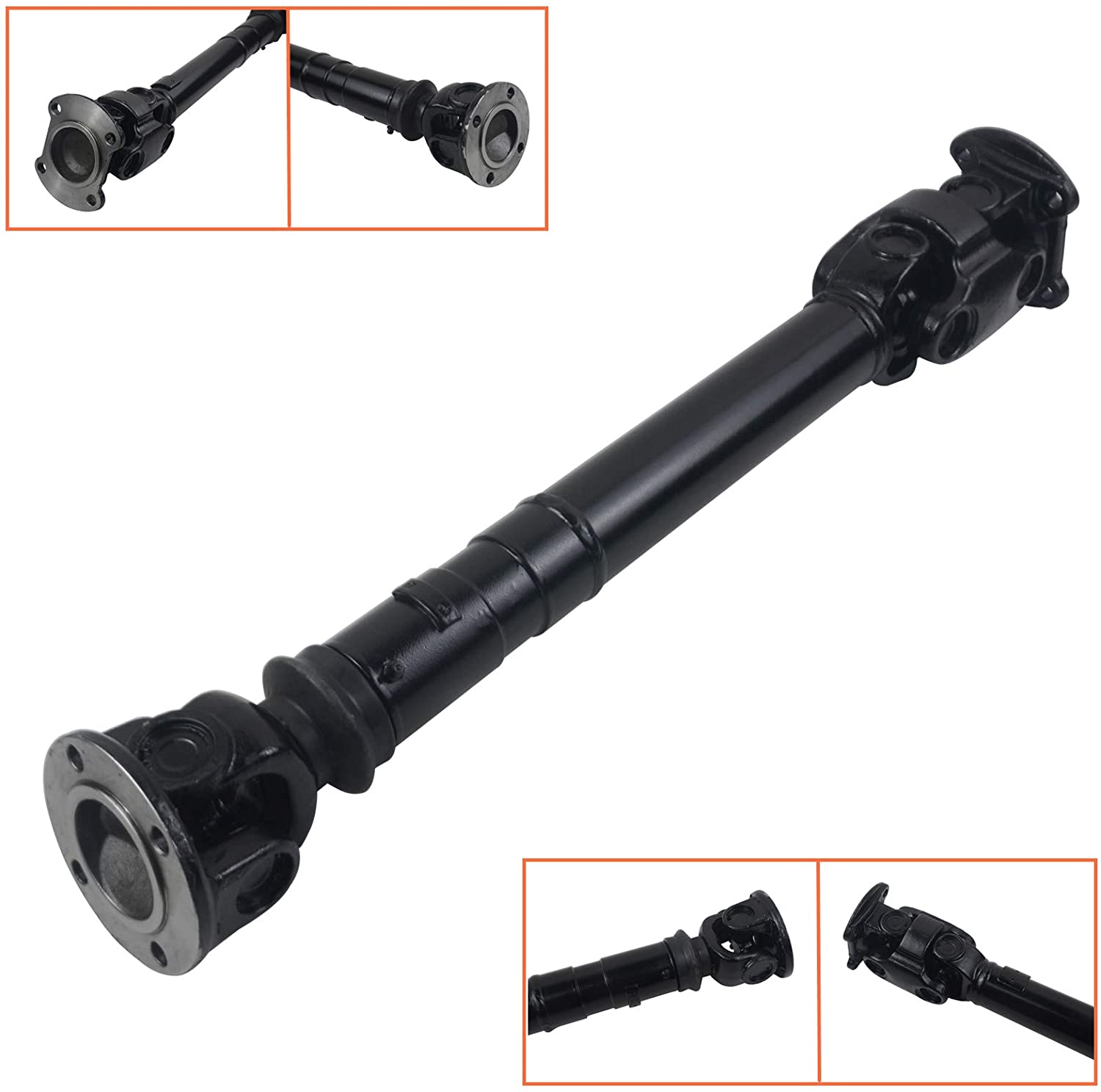 GLOSSY AUTO PARTS Front Drive Shaft Driveshaft Assembly TVB000100 for 1999-2004 La-nd Rover Discovery 2 All Models Auto Transmission FTC5320 TVB000110 TVB000220