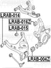 FEBEST LRAB-016Z Rear Arm Bushing Assembly