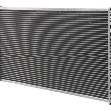 ECCPP Auto Parts Plastic Aluminum Replacement Radiator forLR2323 fit for 2001 2002 2003 2004 2005 2006 Sebring Dodge Stratus 2.4L 2.7L CU2323,CH3010117, CH3010334