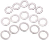 UTSAUTO Oil Crush Washers/Drain Plug Gaskets 15 Packs Replacement for Part # 94109-20000, 94109-14000, 90471-PX4-000 for Honda Accord Acura Civic Ridgeline Odyssey CRV CR-V Pilot Fit Element