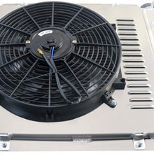 CoolingSky 4 Row Full Aluminum Radiator +Fan Shroud Combo for 1987-2006 Jeep Wrangler TJ YJ W/Chevy V8 Engine SWAP