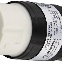 ABN L5-50R Connector – 50 Amp Twist Lock Inlet, Locking Power Cord Connector, Locking Power Inlet Plug, 50A 125/250V