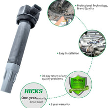 HICKS UF-502 Ignition Coil Pack Set of 6 for 2006-2010 Dodge Charger Nitro Magnum & Chrysler 300 Sebring Pacifica Town & Country 2.7L 3.5L 4.0L V6, Replace 4606869AA 4606869AB