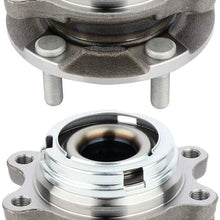 CTCAUTO Set of 2 Wheel Hub Assembly fit for Front 513338 12-17 N issan Quest 13-14 N issan Murano Axle Hub Assembly Wheel Bearing