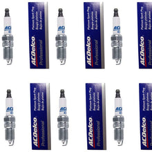 ACDelco 41-962 Professional Platinum Spark Plug, (8)