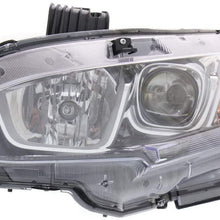 For Honda Civic Headlight Assembly 2016 17 18 2019 Driver Side | Halogen | Coupe/Hatchback/Sedan | HO2502173 | 33150TBAA01