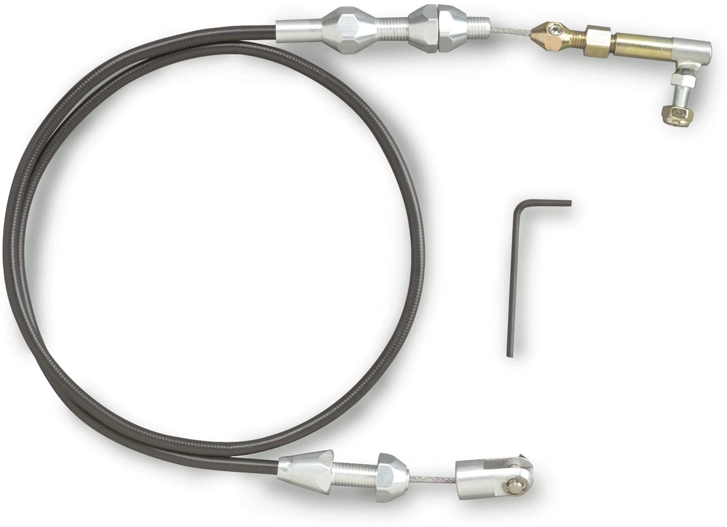 Lokar TCP-1000U Polished Universal Throttle Cable