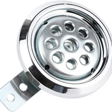 Motorcycle Horn,Biuzi Universial Motorcycle Horn Waterproof 110dB Loud 12V 85mm Motorcycle Horn Motor Accesories