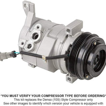 A/C Kit w/AC Compressor Condenser Drier For Chevy Silverado GMC Sierra V8 Gas 2000 2001 2002 2003 2004 2005 - BuyAutoParts 60-82439CK New