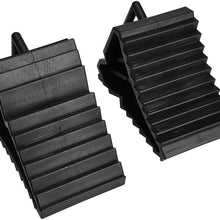 Wheel Stopper, 2pcs Car Anti-slip Block Tyre Slip Stopper Wheel Alignment Block Tire Support Pad