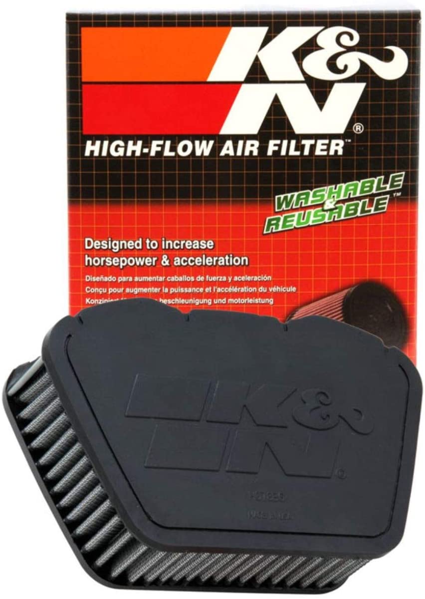K&N Engine Air Filter: High Performance, Premium, Powersport Air Filter: 2007-2017 YAMAHA (XVS13 Stryker, XVS1300, V-Star, Deluxe, Tourer, XVS950, XVS13, Bullet Cowl, XVS950CT, XVS1300A) YA-1307