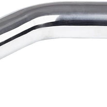 SUNROAD Universal 3" Inch Aluminum Intercooler Piping U-Pipe Kit & Coupler & T-Bolt Black or Blue