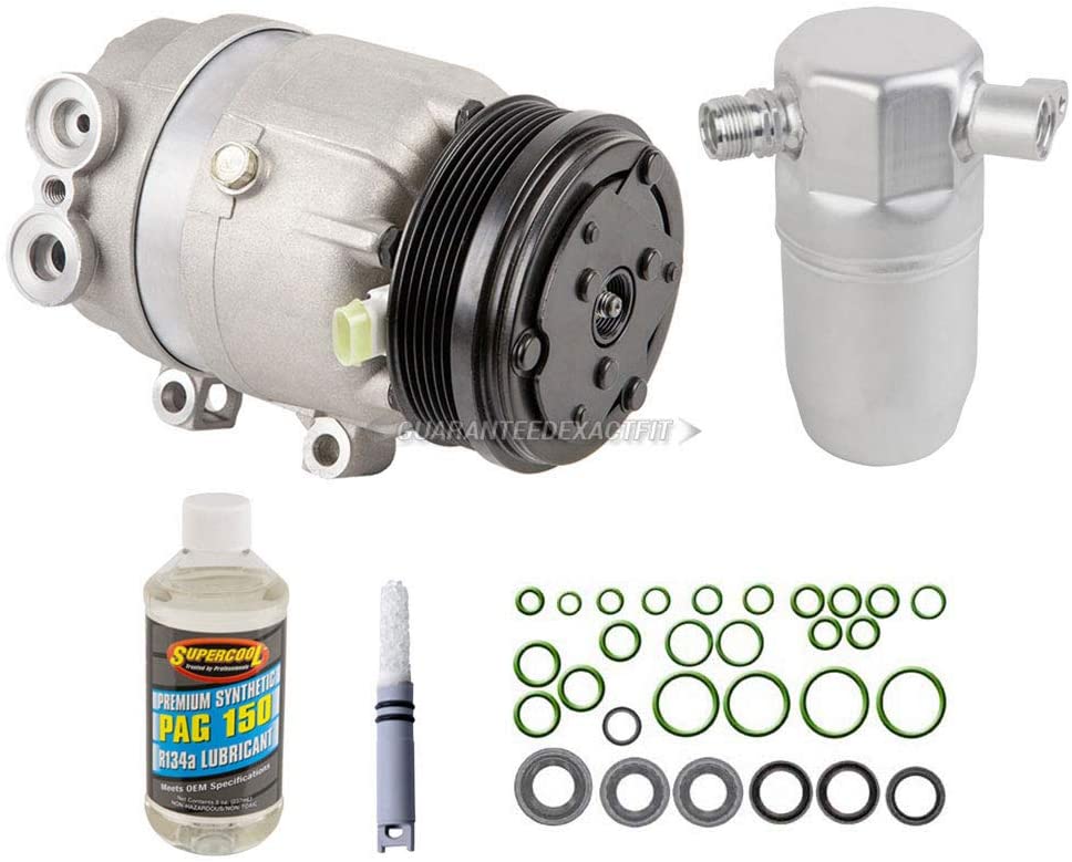 For Oldsmobile Intrigue 1999 2000 2001 2002 AC Compressor w/A/C Repair Kit - BuyAutoParts 60-80418RK New