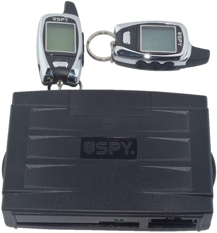 Germany SPY Reliable Two-Way Full Function Car Alarm System F5s Engine Start+2 LCD Remote