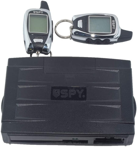 Germany SPY Reliable Two-Way Full Function Car Alarm System F5s Engine Start+2 LCD Remote