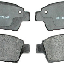 ACDelco 17D831 Professional Organic Front Disc Brake Pad Set