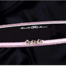 Siyibb Bling Car Rearview Mirror Diamond Decoration - Pink