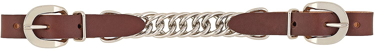Weaver Leather Horizons Single Flat Link Chain Curb Strap