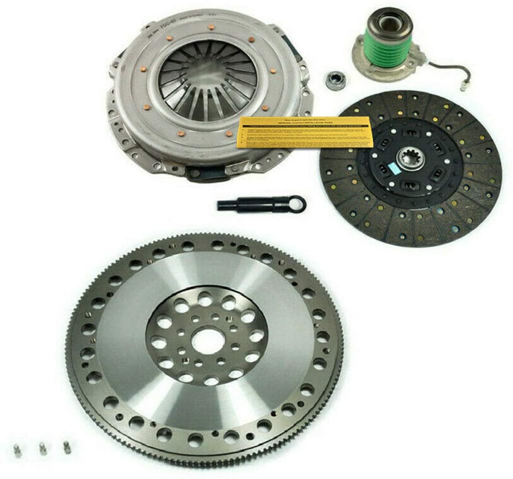 VALEO-STAGE 1 CLUTCH KIT +SLAVE +CHROMOLY FLYWHEEL FOR 05-10 MUSTANG GT 4.6L V8