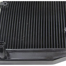 ALLOYWORKS Motor OEM Replacement Aluminium Radiator For 2003-06 year Honda CBR600RR F5 CBR-600RR
