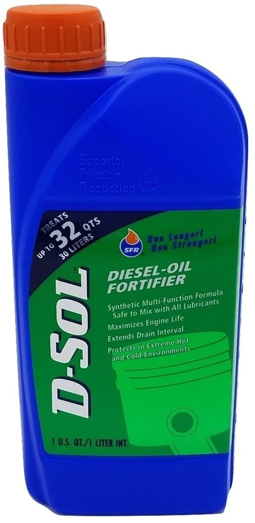 SFR D-SOL Diesel Engine Oil Fortifier 1 Quart Bottle
