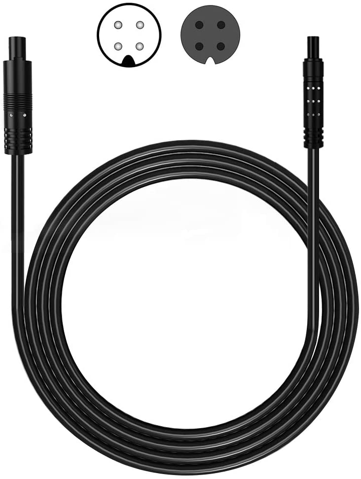 4 Pin 6.5 Ft Dash Cam Rear View Backup Camera Reverse Car Recorder Cable Extension Cord (4 pin 6.5ft)